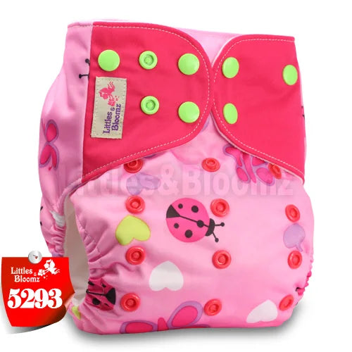Littles & Bloomz Adjustable Pocket Nappy 5291