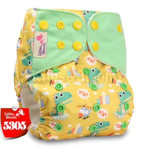 Littles & Bloomz Adjustable Pocket Nappy 5291