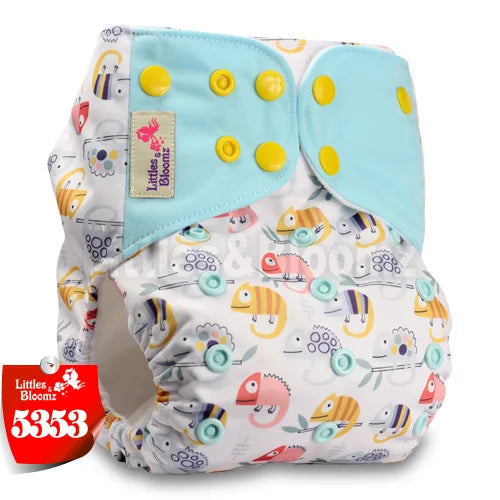 Littles & Bloomz Adjustable Pocket Nappy 5291