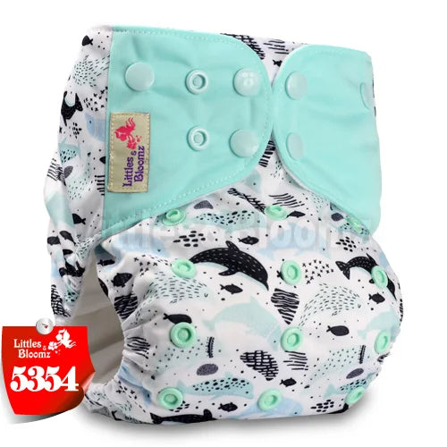 Littles & Bloomz Adjustable Pocket Nappy 5291