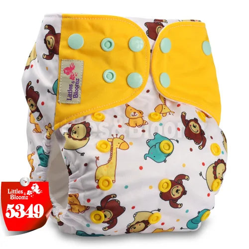 Littles & Bloomz Adjustable Pocket Nappy 5291