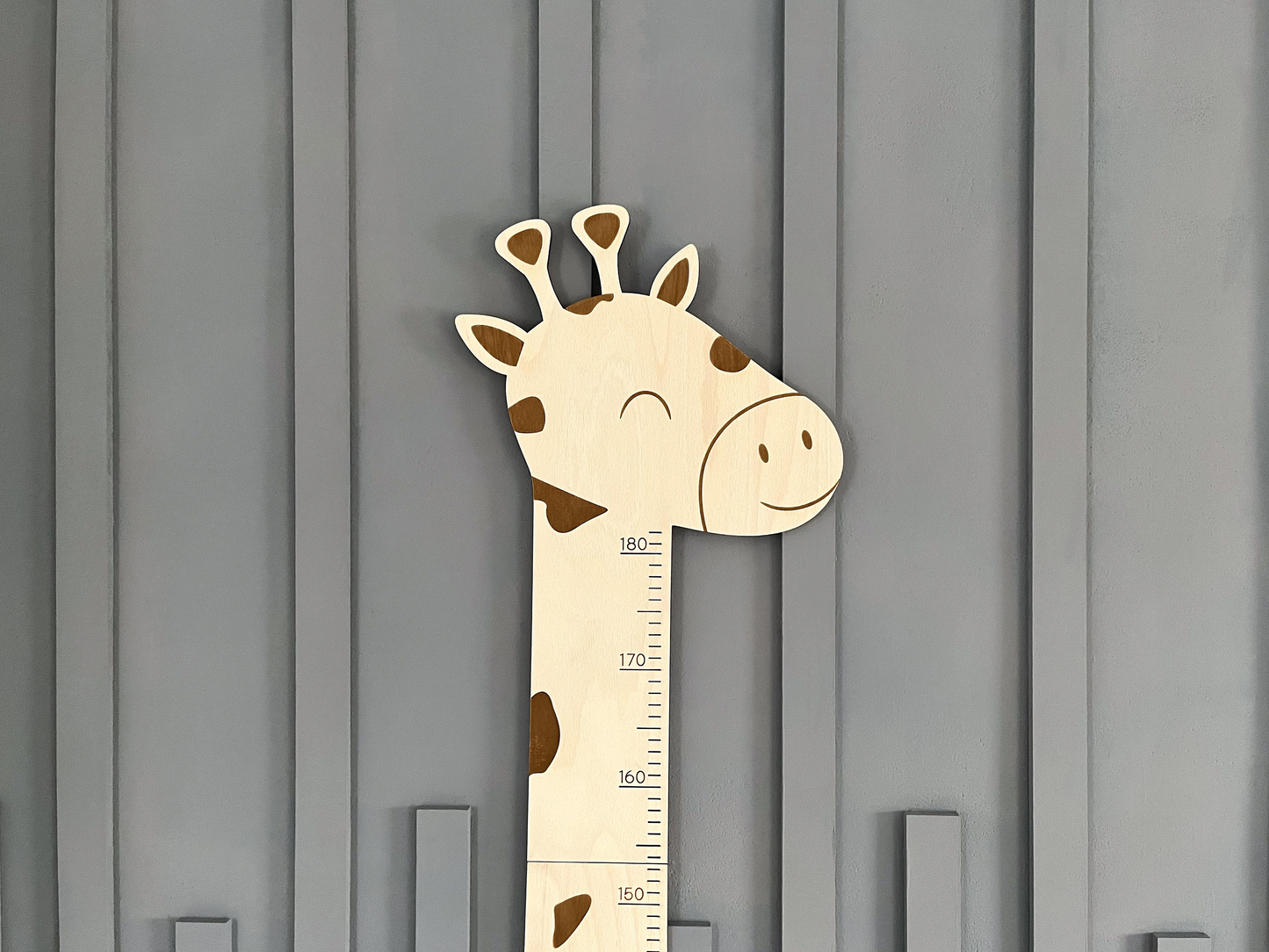 Personalized Giraffe Growth Chart