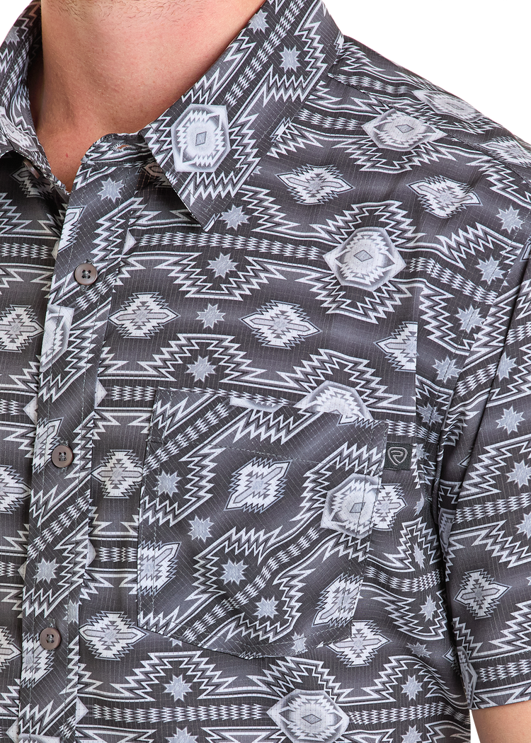 Aztec Print Shirt - Parlo