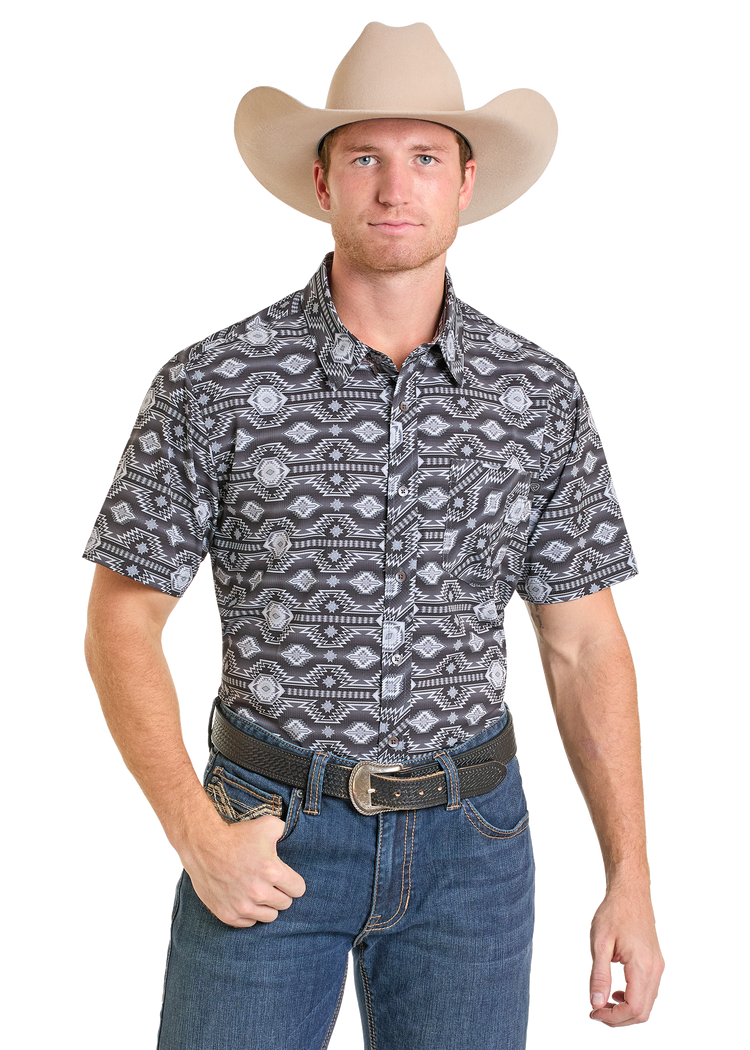 Aztec Print Shirt - Parlo