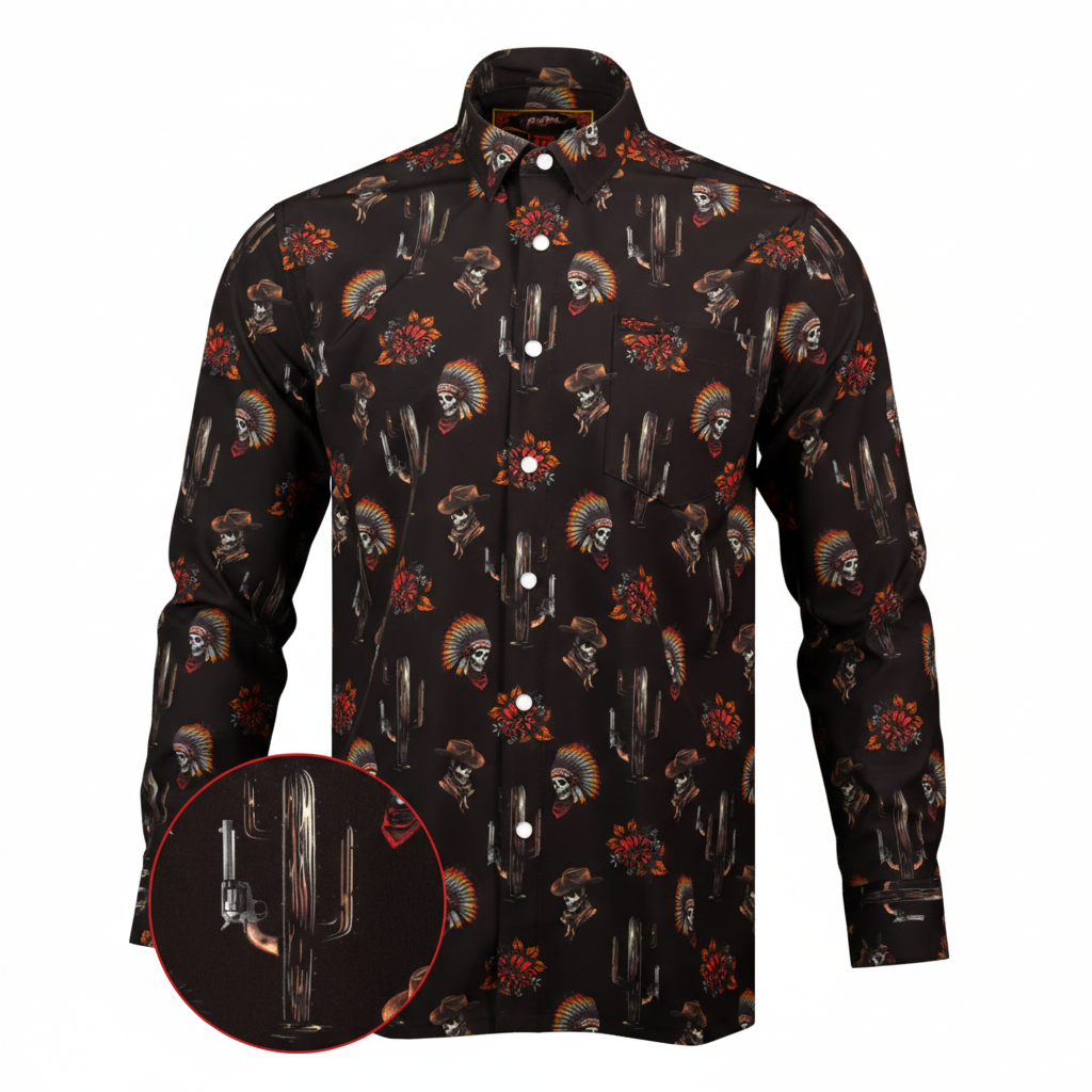 Canyon Crossing Button Down (Pearl Snaps)