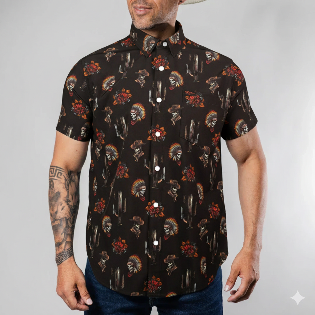 Canyon Crossing Button Down (Pearl Snaps)