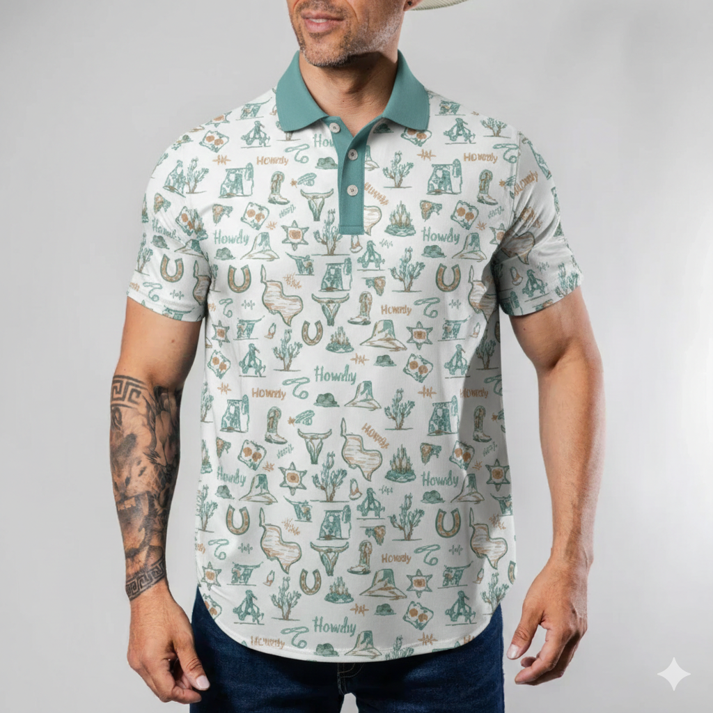 The "Outlaw" Polo (Pearl Snaps)