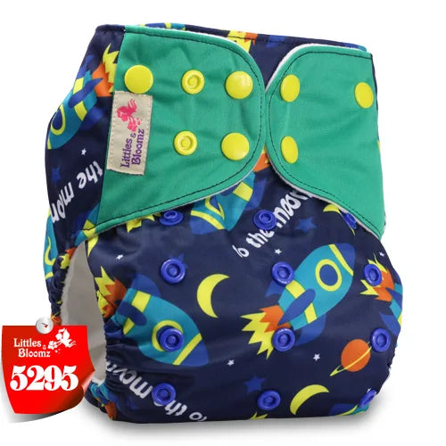 Littles & Bloomz Adjustable Pocket Nappy 5295