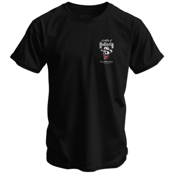 Hootin' And Hollern' Cowboy Skull Men's T-Shirt