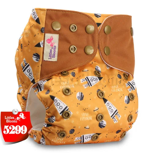 Littles & Bloomz Adjustable Pocket Nappy 5299