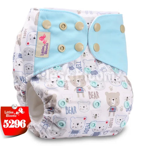 Littles & Bloomz Adjustable Pocket Nappy 5296