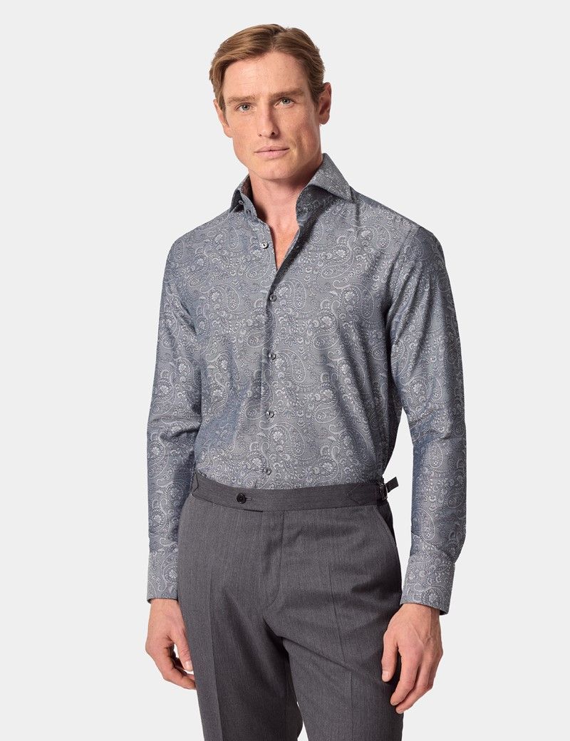 The Grey & Navy