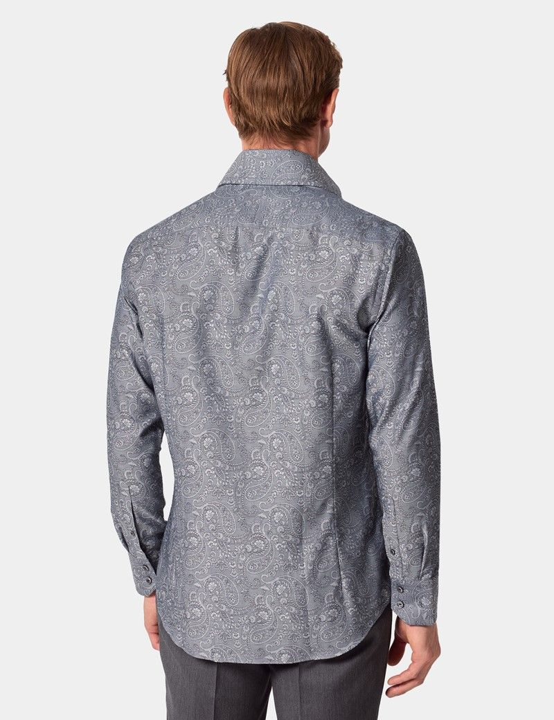 The Grey & Navy