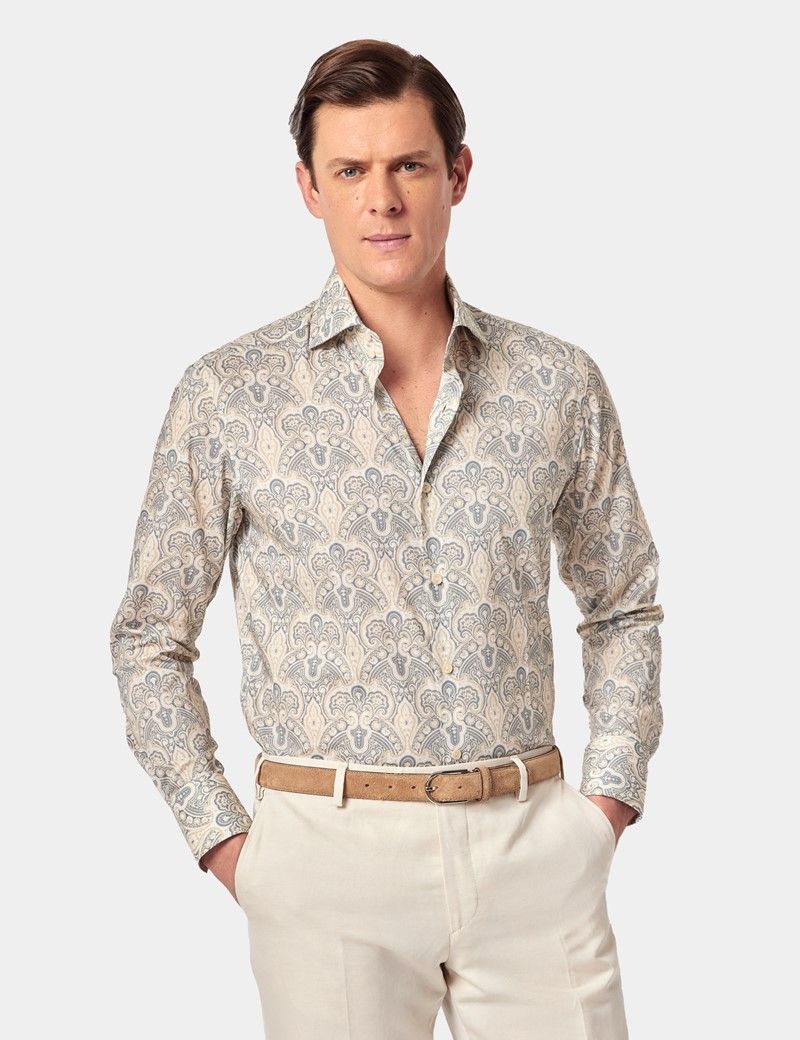 The Beige & Blue
