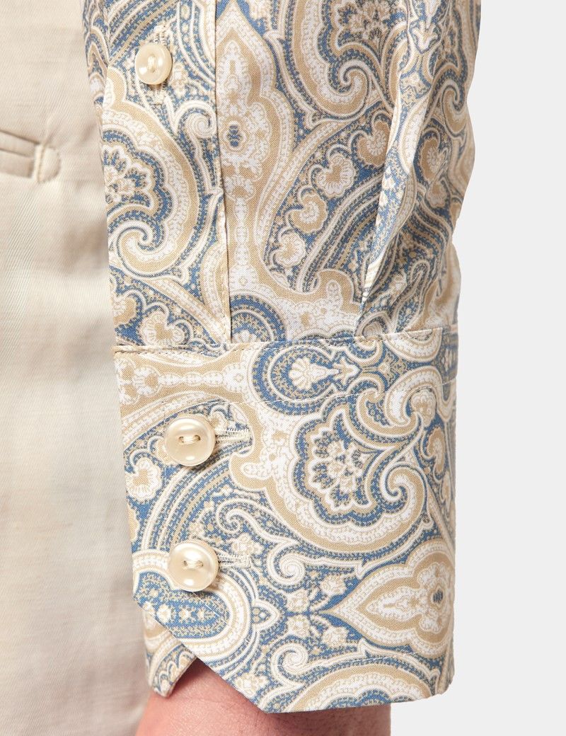 The Beige & Blue