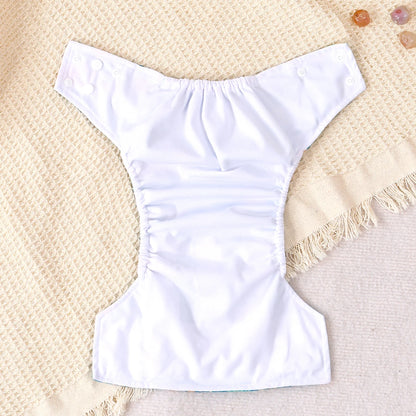 Elinfant Set of 3 Pocket Cloth Diapers (Adjustable Snap, Suede Inner, 3-15kg) 03