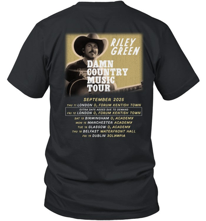 Riley Green Music Tour 2025 T-Shirt