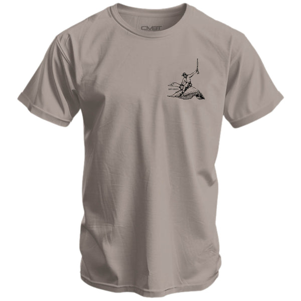Live Dirty. Die Cowboy Men's T-Shirt